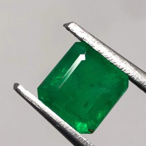 1.135 Ct Natural Panjshir Emerald | Radiant Cut Loose Emerald | Afghanistan Origin