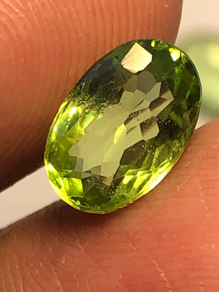 Natural peridot