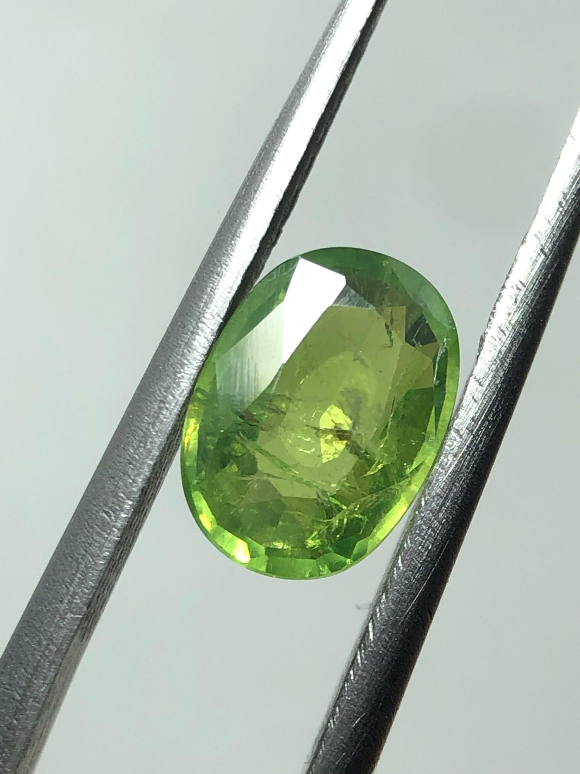 1.48 Carat Natural Demantoid Garnet – Rare Oval Cut Green Gemstone - Image 6