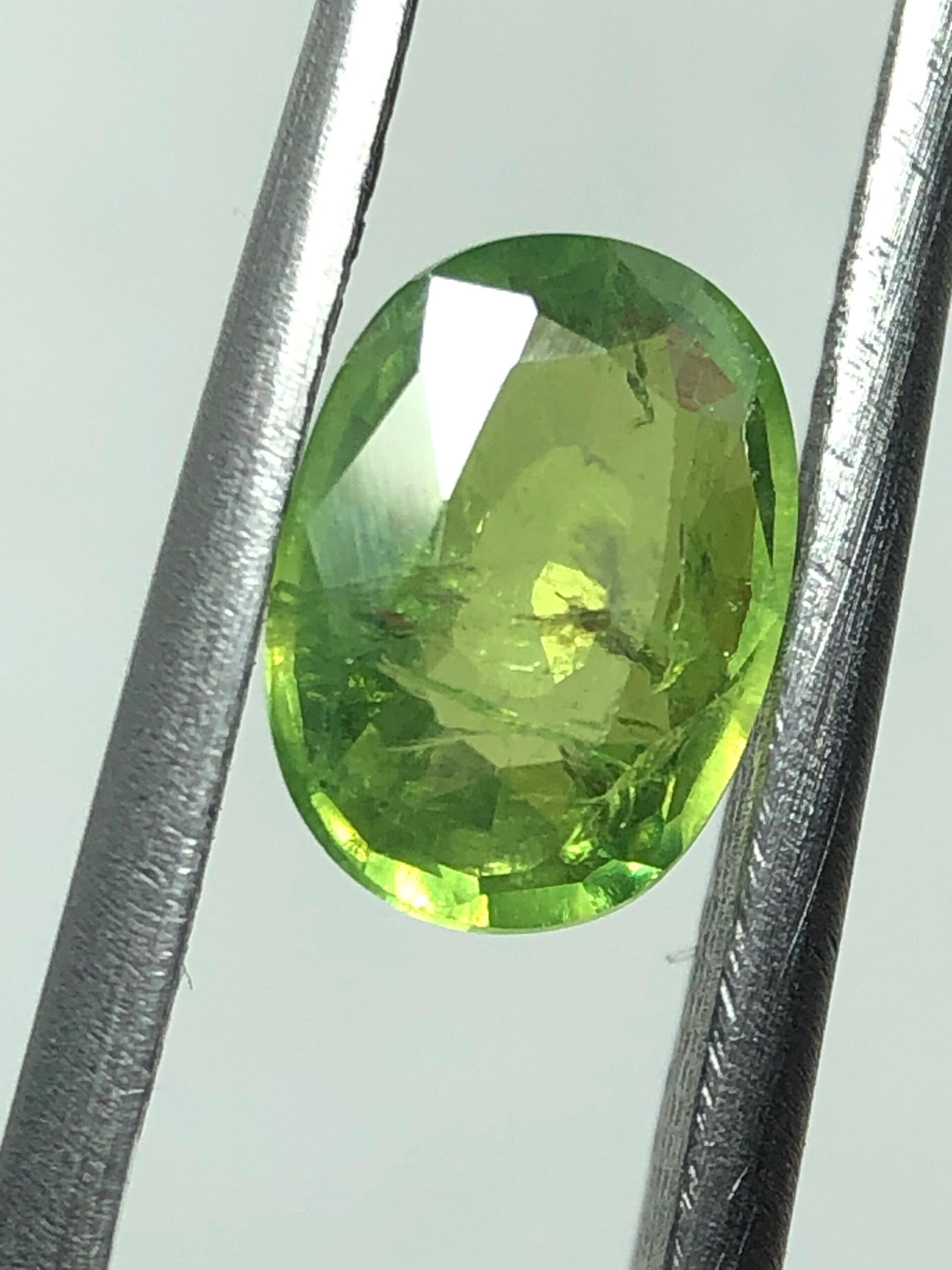 1.48 Carat Natural Demantoid Garnet – Rare Oval Cut Green Gemstone - Image 9