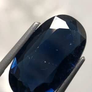 2.725 Ct Natural Blue Tourmaline 13.6 x 7.6 mm Oval Cut