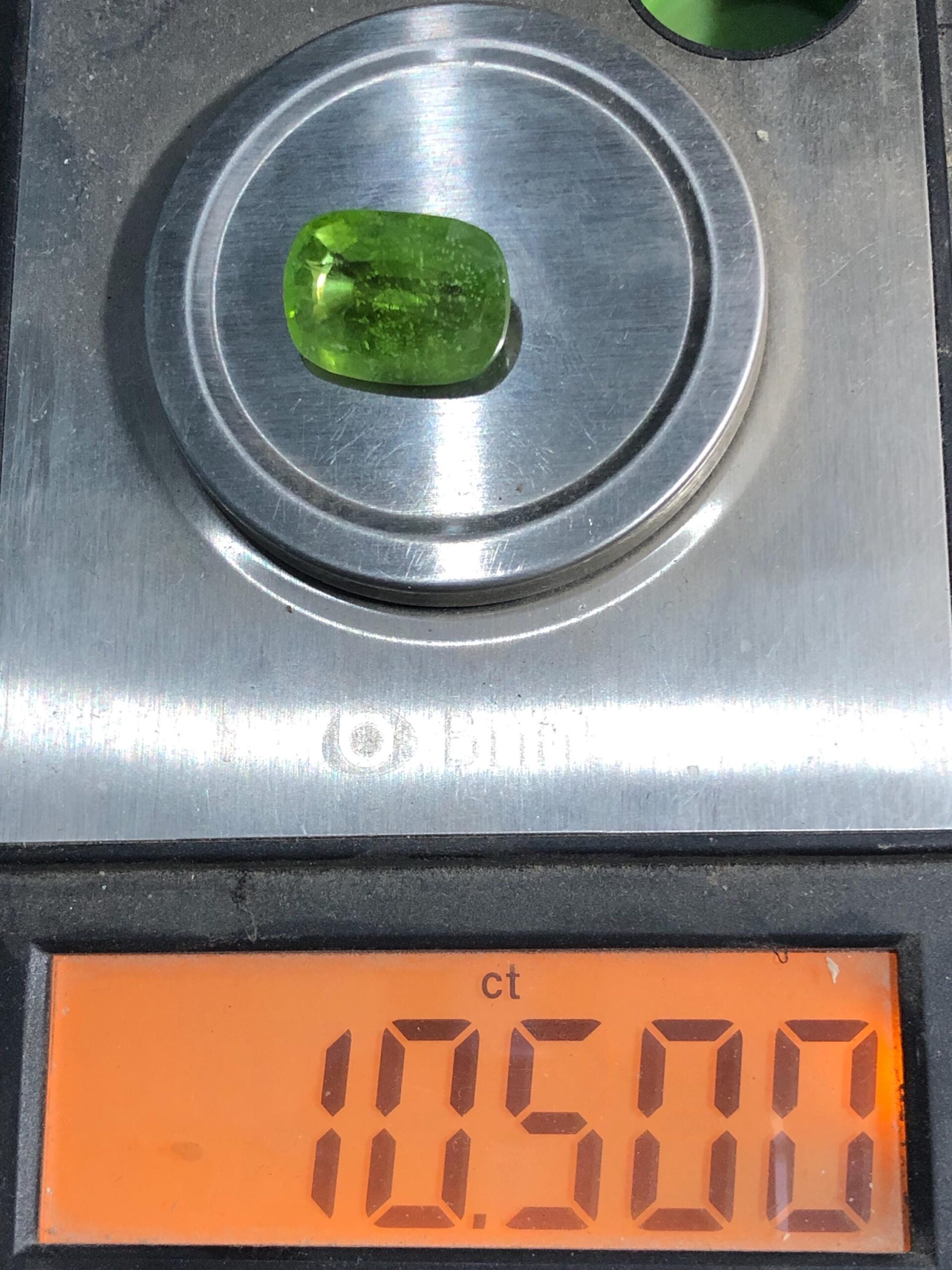 Natural 10.50 Carat Suppat Valley Peridot | Green Cushion Cut Loose Gemstone - Image 10