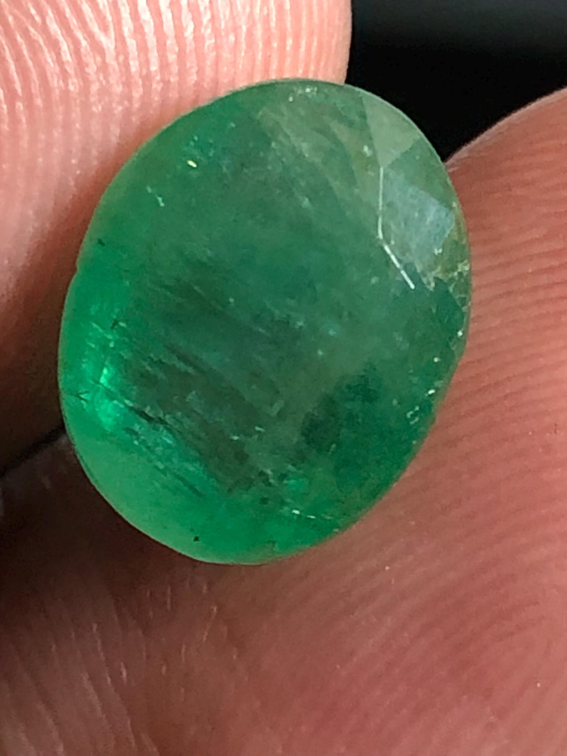 3.30 ct Natural Zambian Emerald – Loose Gemstone – Oval Cut – Green Emerald for Jewelry Making - Image 10