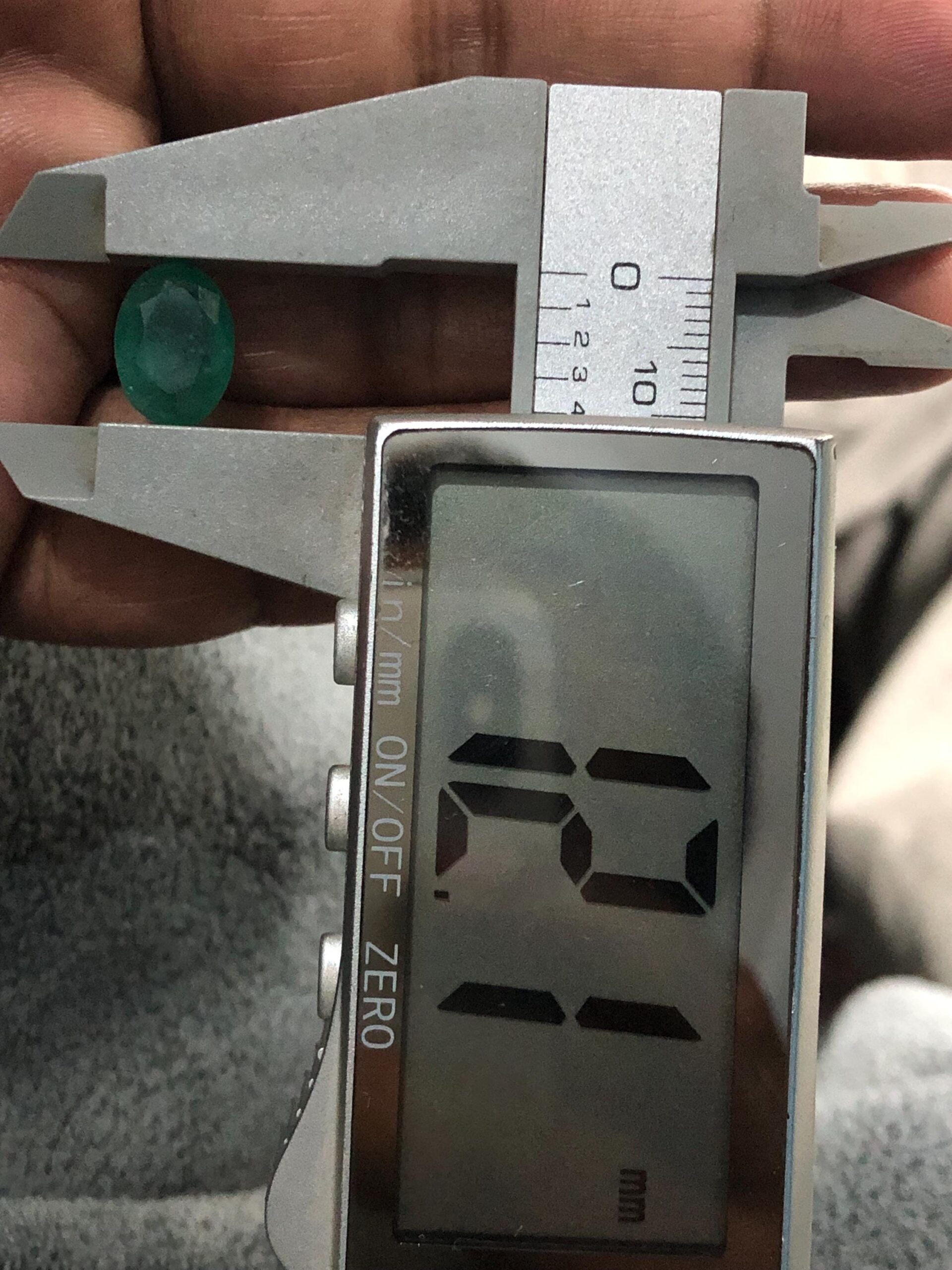 4.19 Carat Natural Zambian Emerald: Oval Green Gemstone - Image 9