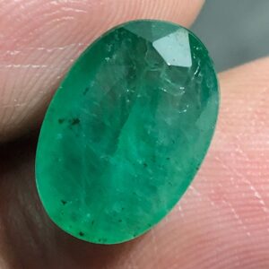 4.785 Carat Natural Emerald Oval Cut | Genuine Emerald Loose Gemstone