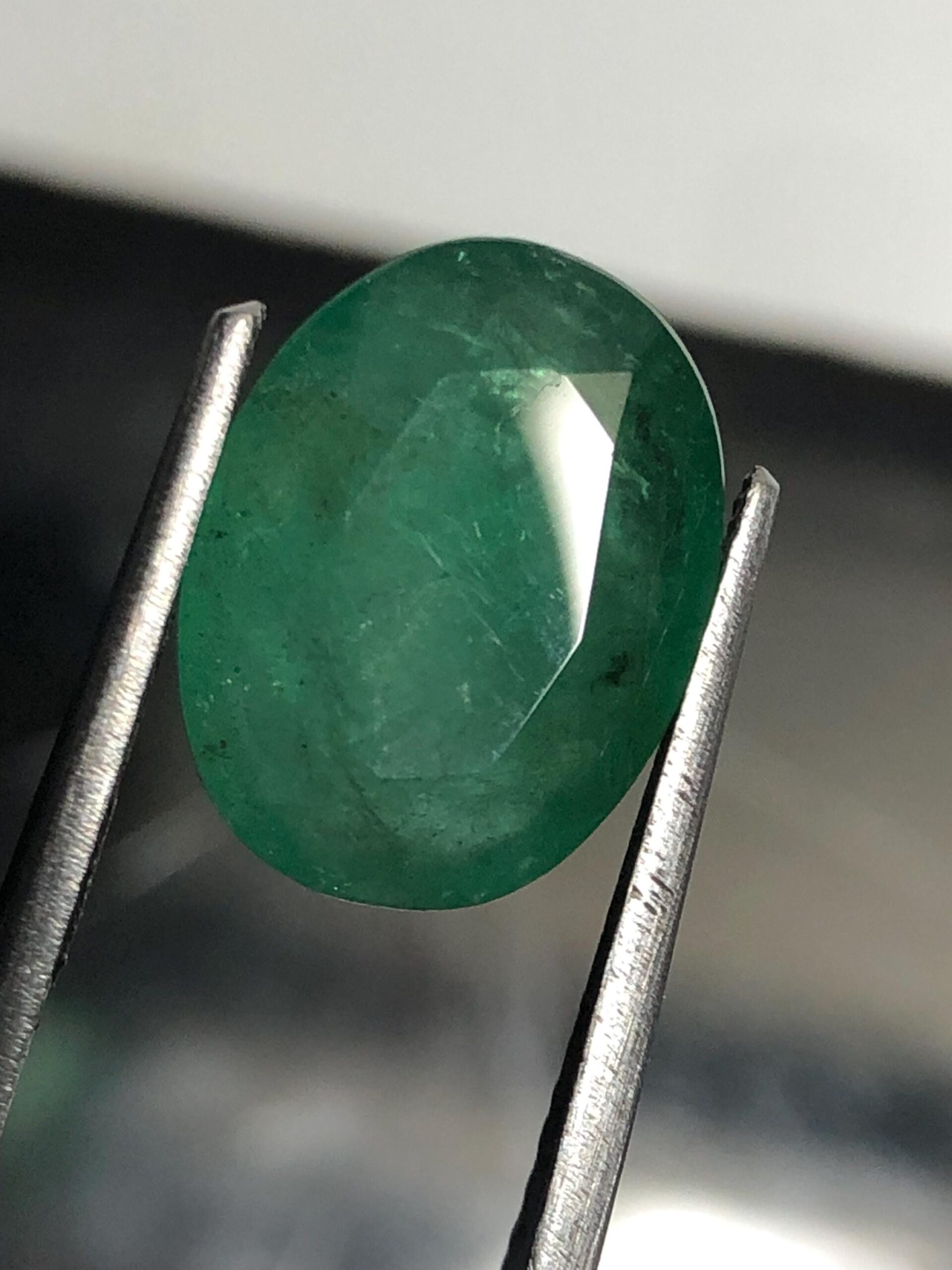 3.17 Ct Natural Zambian Emerald Oval Cut | Loose Green Emerald Gemstone | May Birthstone - Image 6
