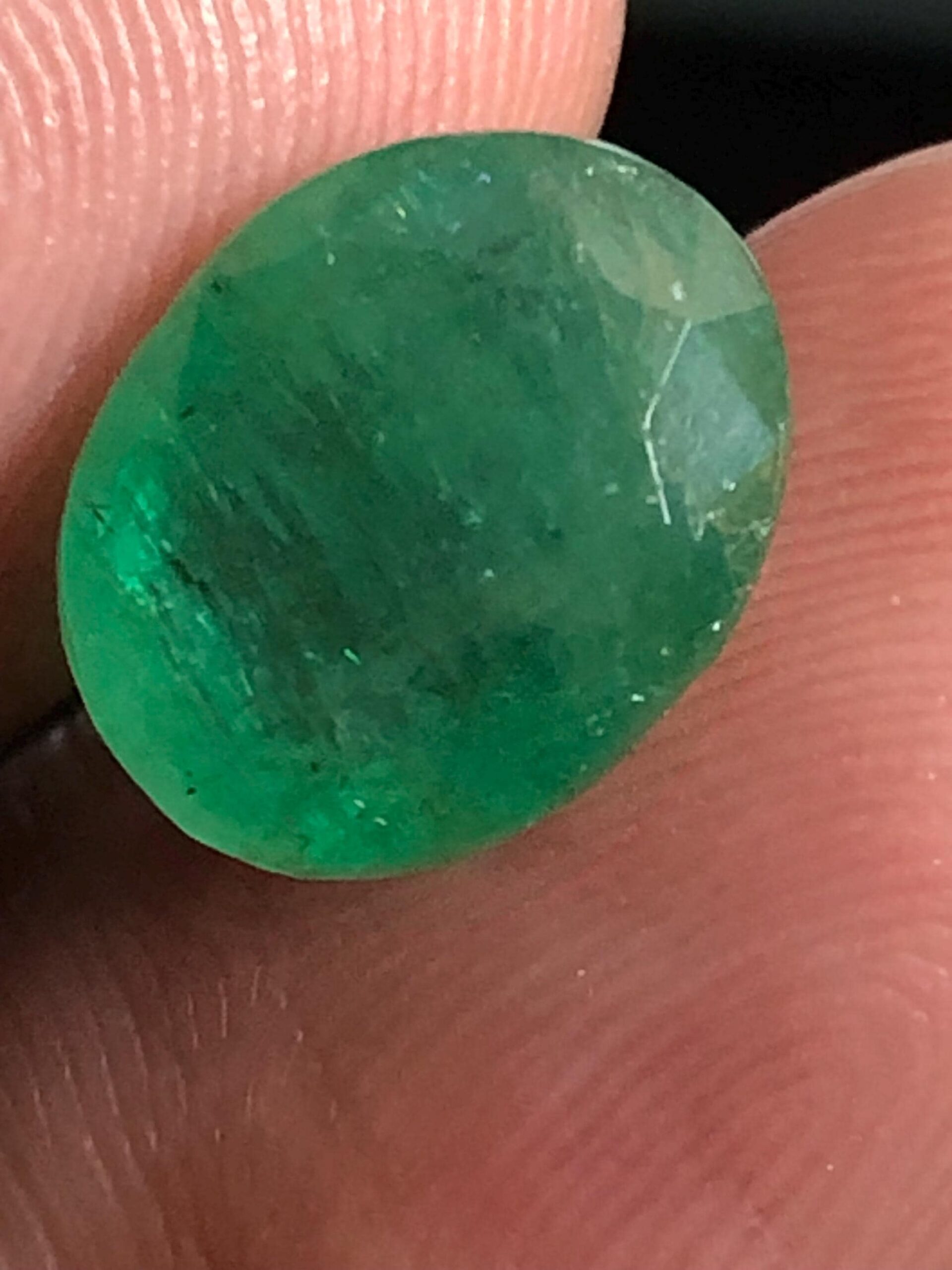 3.30 ct Natural Zambian Emerald – Loose Gemstone – Oval Cut – Green Emerald for Jewelry Making - Image 8