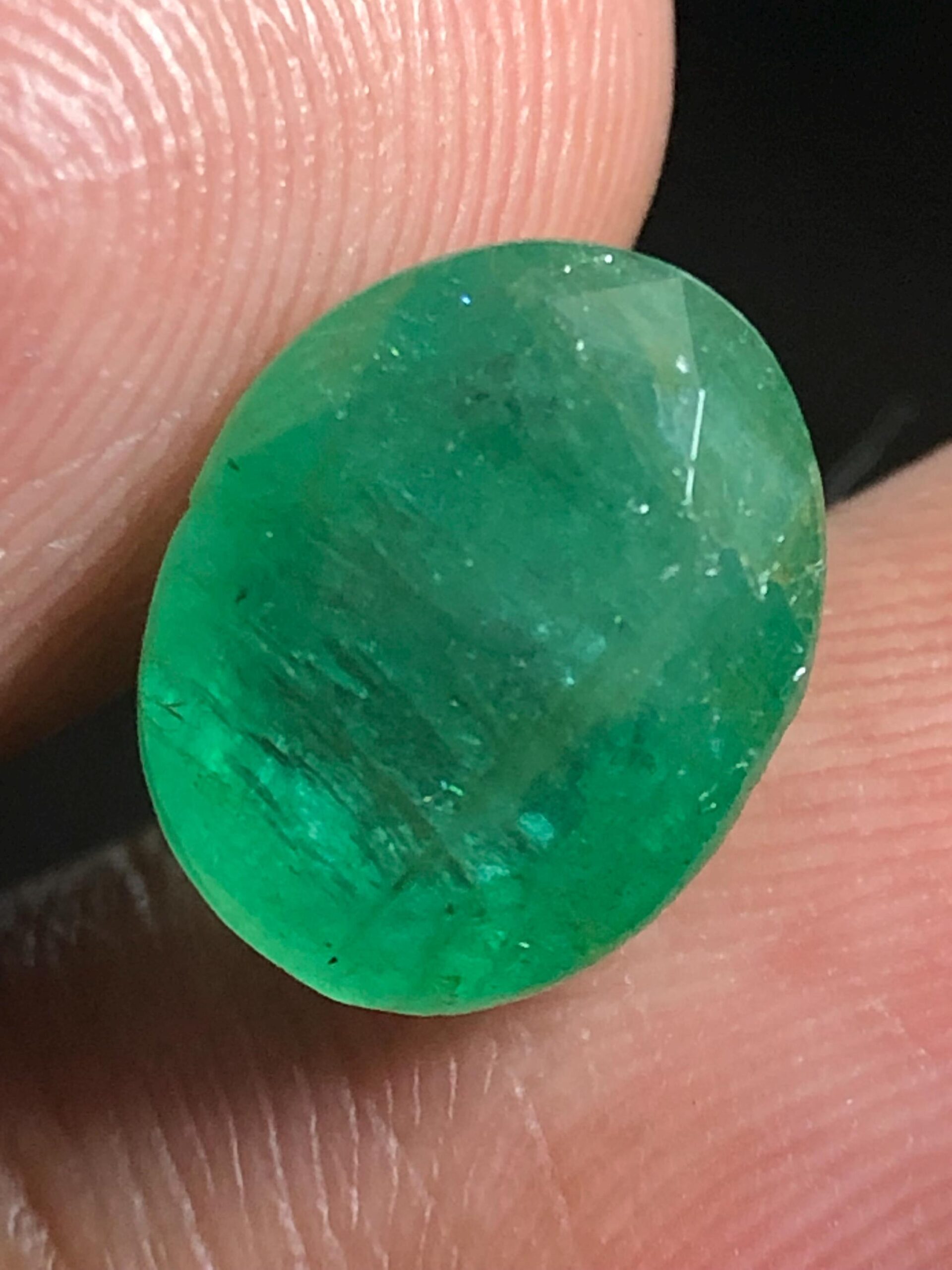 3.30 ct Natural Zambian Emerald – Loose Gemstone – Oval Cut – Green Emerald for Jewelry Making - Image 9