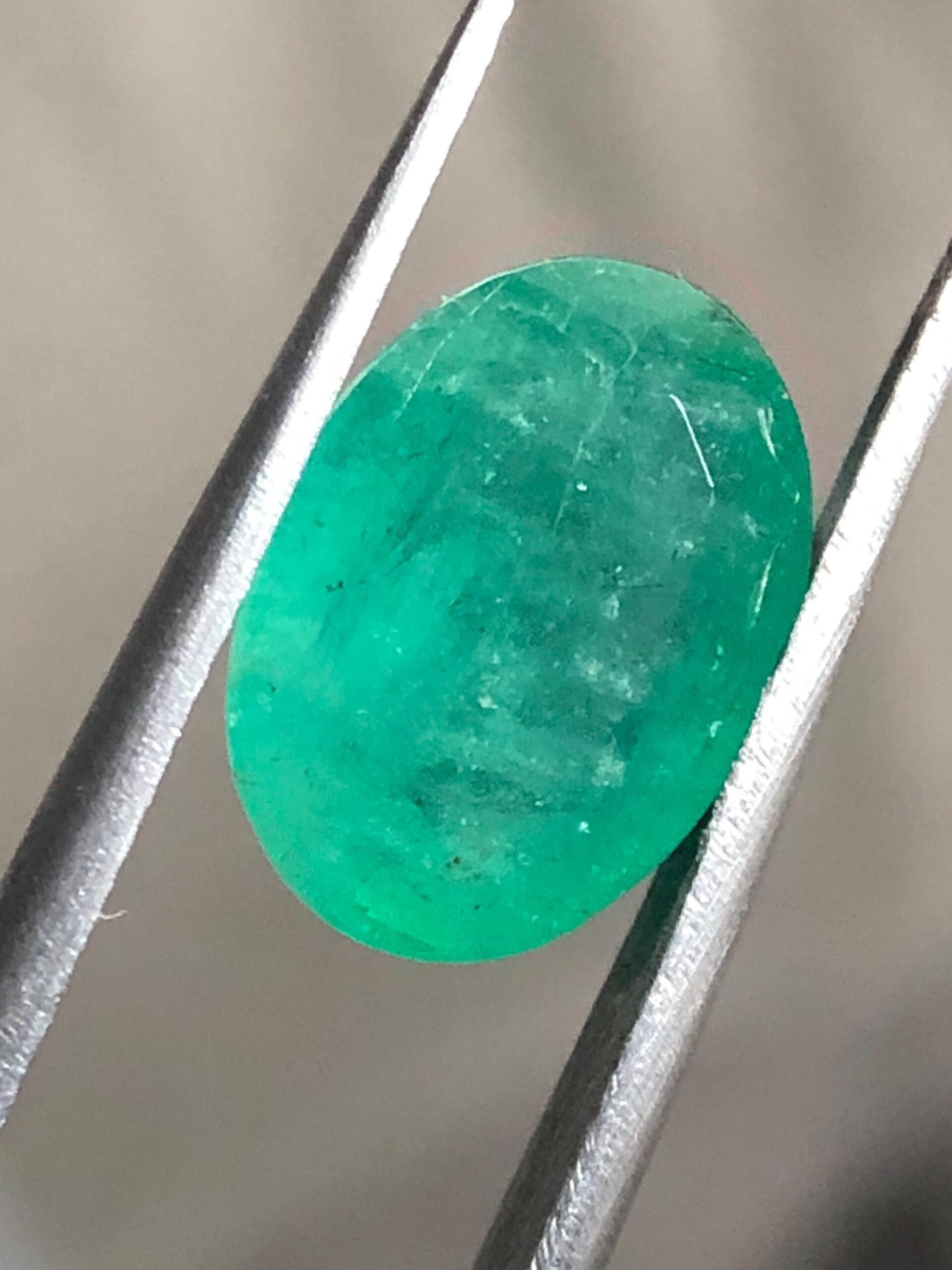 4.19 Carat Natural Zambian Emerald: Oval Green Gemstone - Image 6