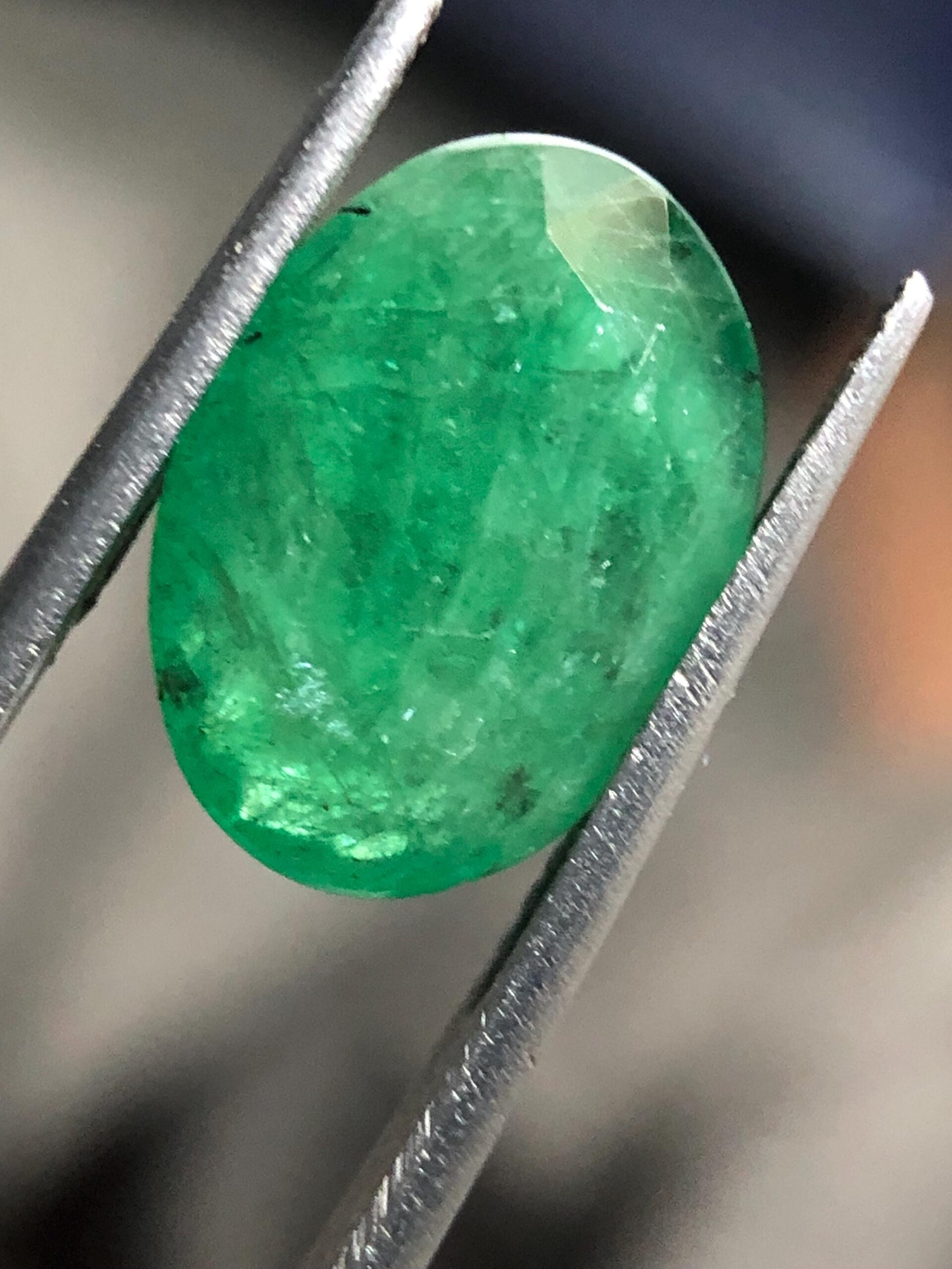 4.01 Carat Natural Emerald Oval Cut | Genuine Emerald Loose Gemstone - Image 5