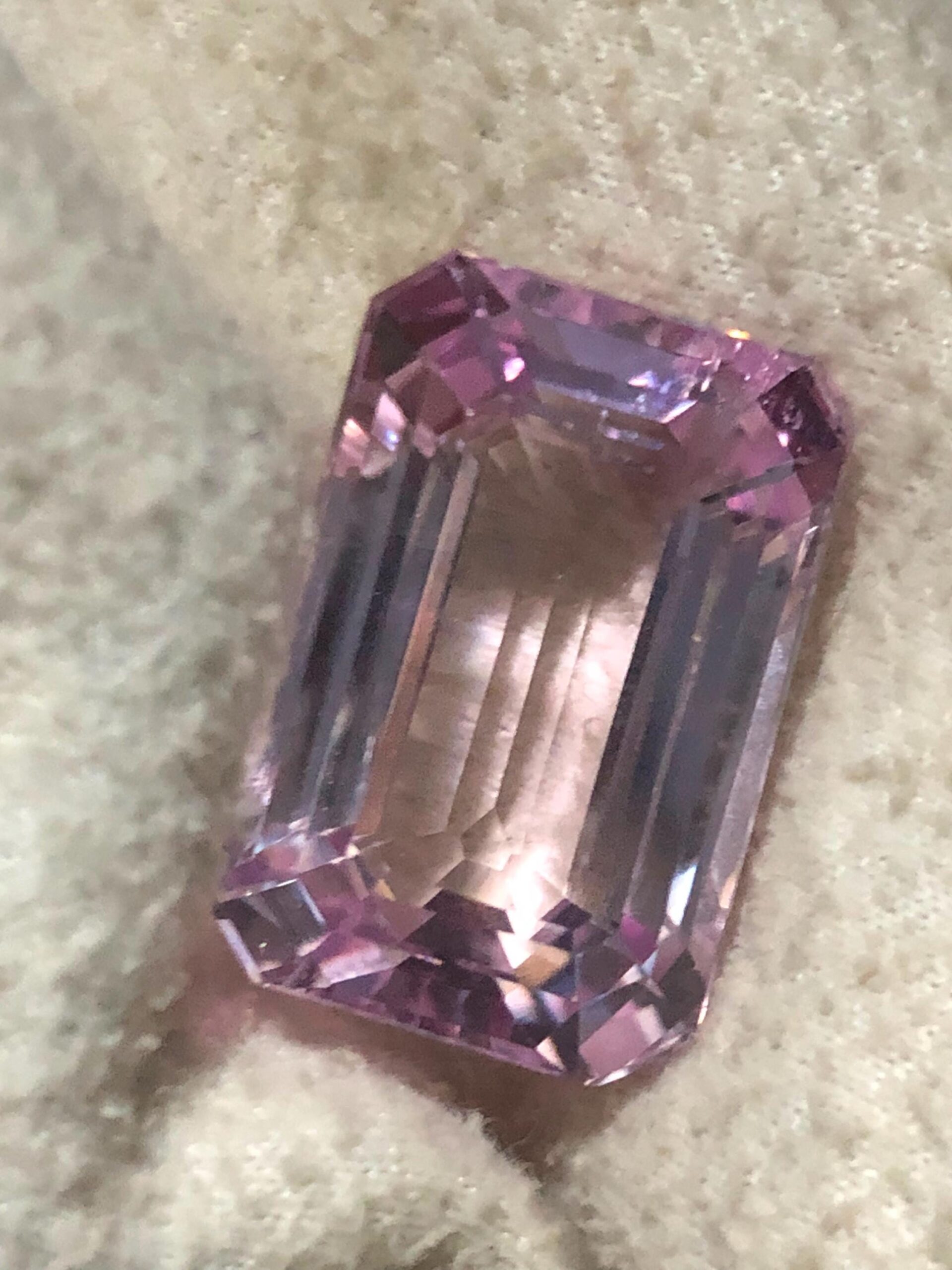 Natural 31.96 Ct Kunzite Gemstone | No treatment | Pink Lilac | Certified | Loose Gem AAA Quality - Image 10
