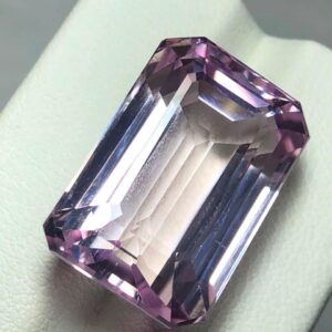 Natural 31.96 Ct Kunzite Gemstone | No treatment | Pink Lilac | Certified | Loose Gem AAA Quality