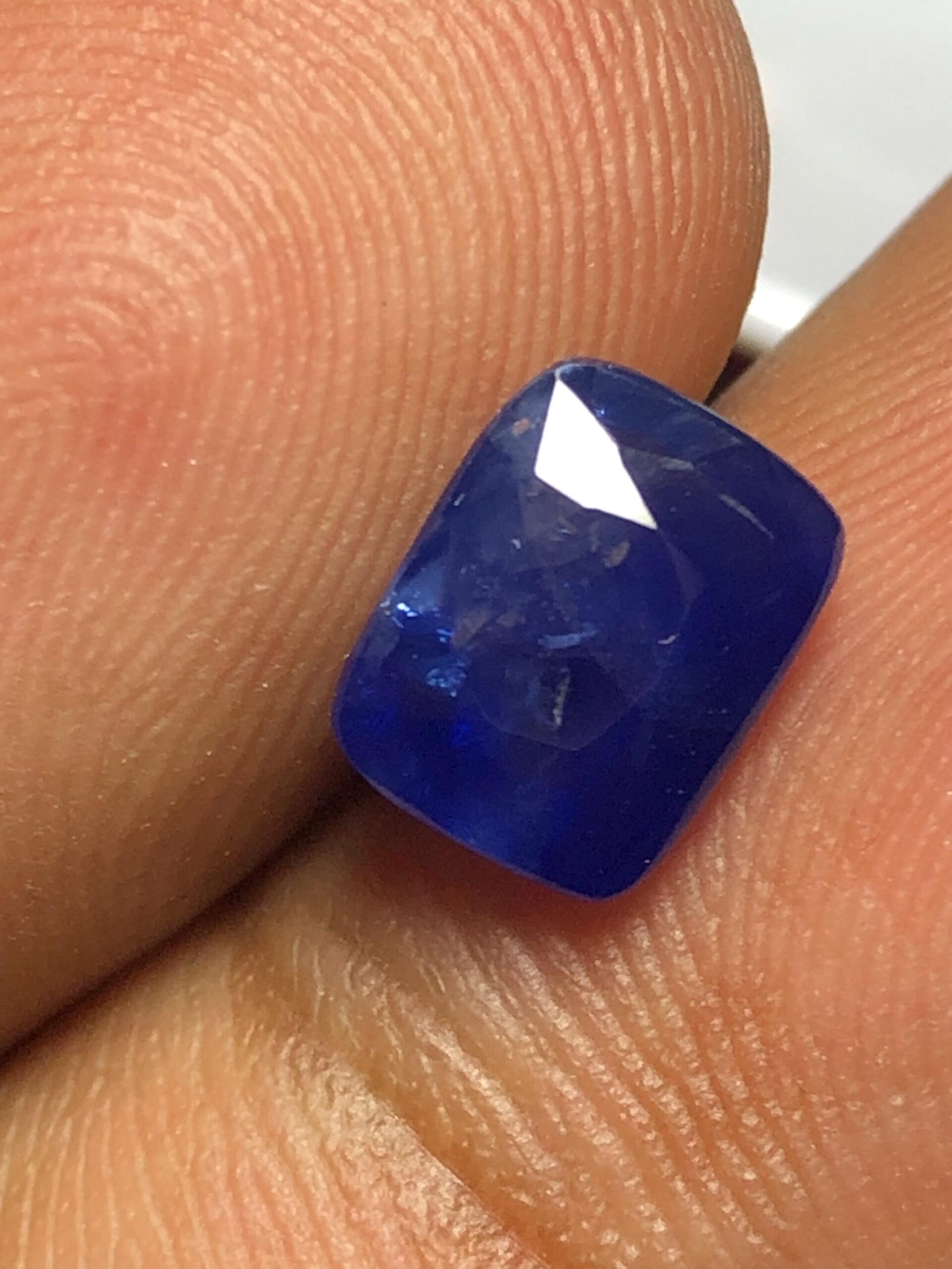 Natural Oval Blue Sapphire Gemstone | Ceylon, only traditional Heated, 1.675 ct for Jewelry Making - Image 8