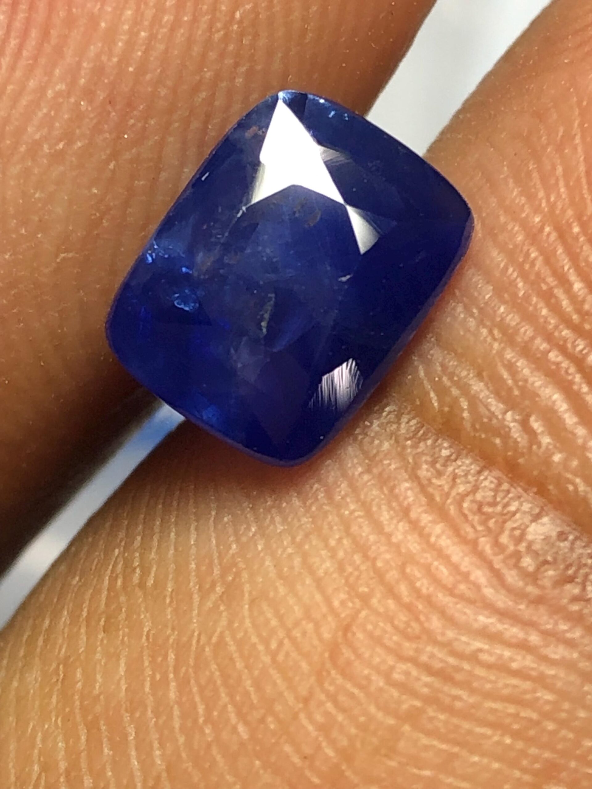 Natural Oval Blue Sapphire Gemstone | Ceylon, only traditional Heated, 1.675 ct for Jewelry Making - Image 9