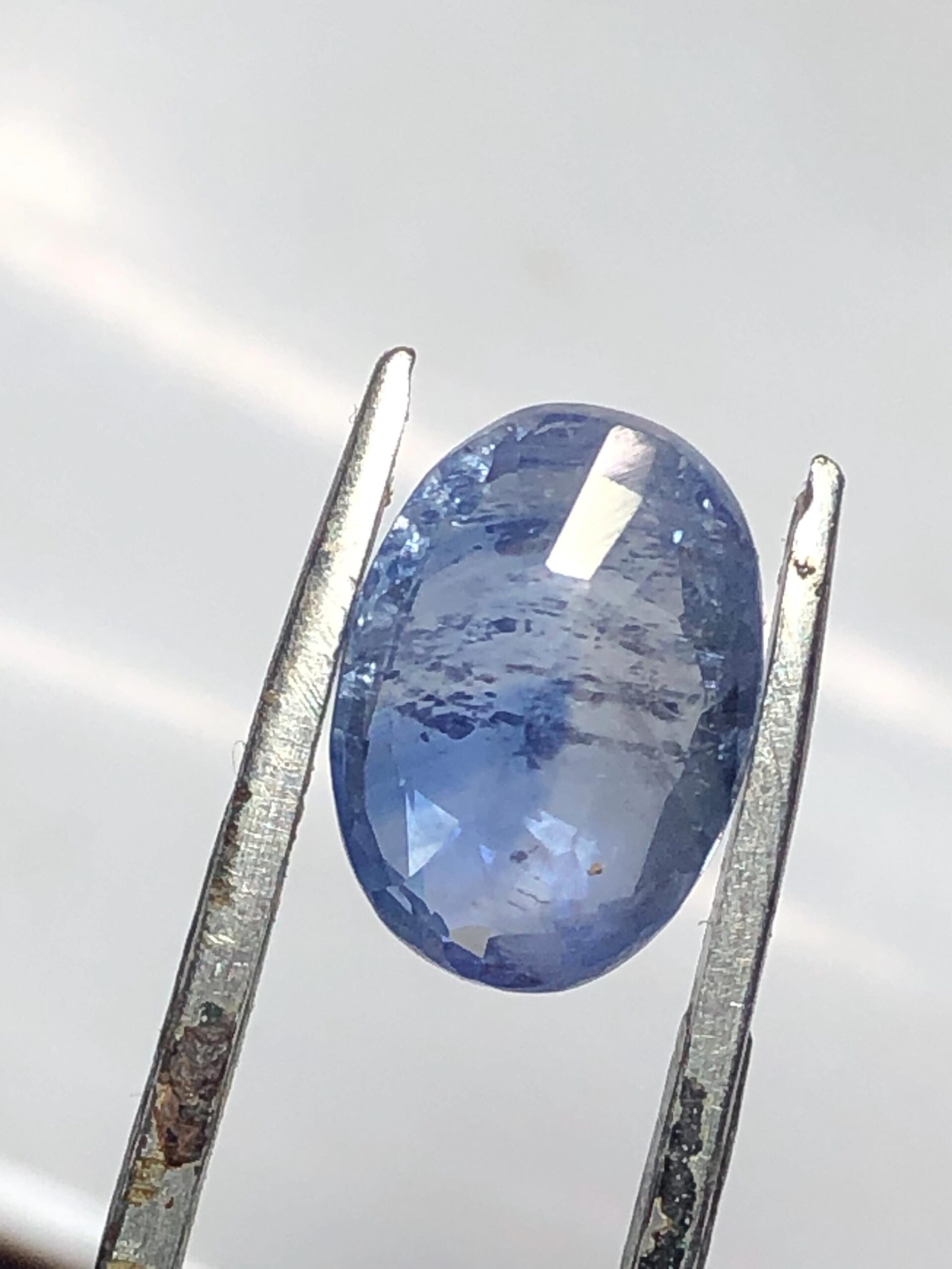 Natural Ceylon Blue Sapphire 3.195 Ct | Sri Lanka | Oval Faceted | 10x7.1x4.7mm Loose Gemstone - Image 7
