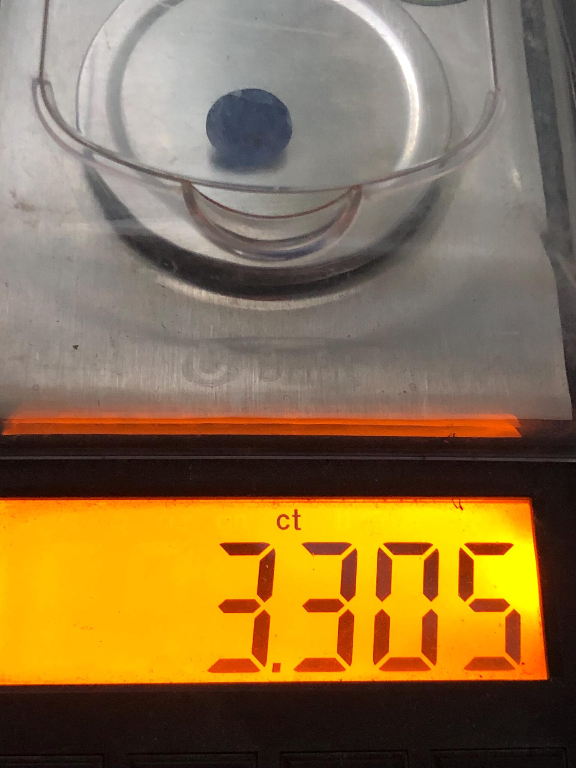Natural Blue Sapphire Oval Gemstone | Ceylon | Jewelry Making Stone | 3.30 carat - Image 5