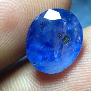 Natural Blue Sapphire Oval Gemstone | Ceylon | Jewelry Making Stone | 3.30 carat