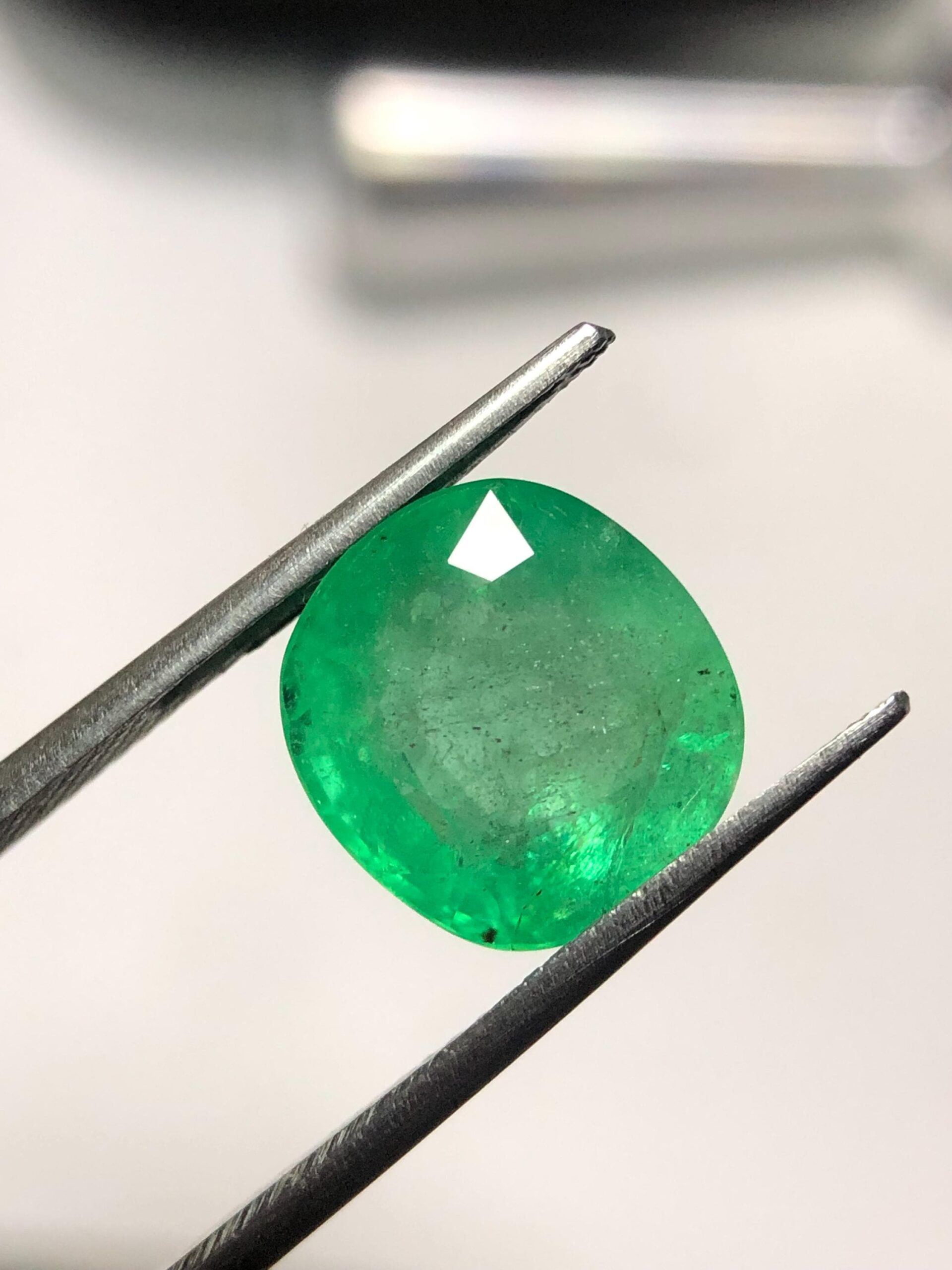Natural Pakistani Emerald 5.81 Ct, Loose Green Emerald Gemstone, 10x10.8x7.6 mm, Raw Natural Beauty, Collector Gemstone, Jewelry Making Ston