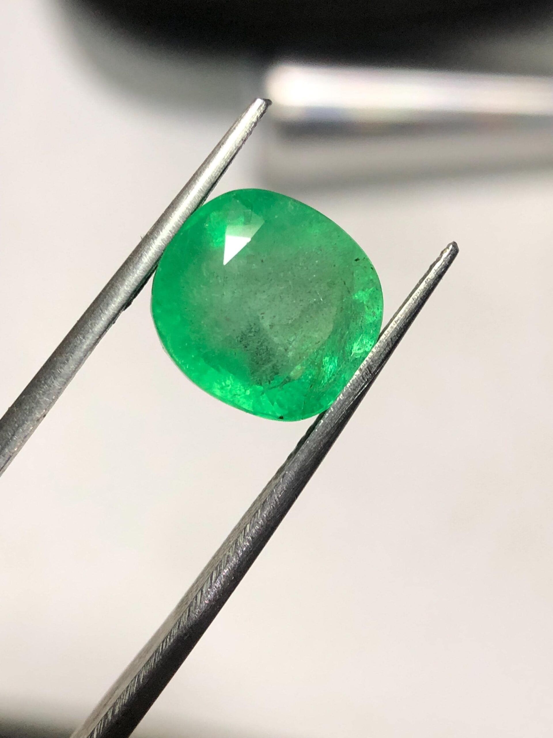 Natural Pakistani Emerald 5.81 Ct, Loose Green Emerald Gemstone, 10x10.8x7.6 mm, Raw Natural Beauty, Collector Gemstone, Jewelry Making Ston - Image 6