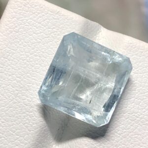 Natural Pakistan Aquamarine 6.44 ct — Square Cut, Natural