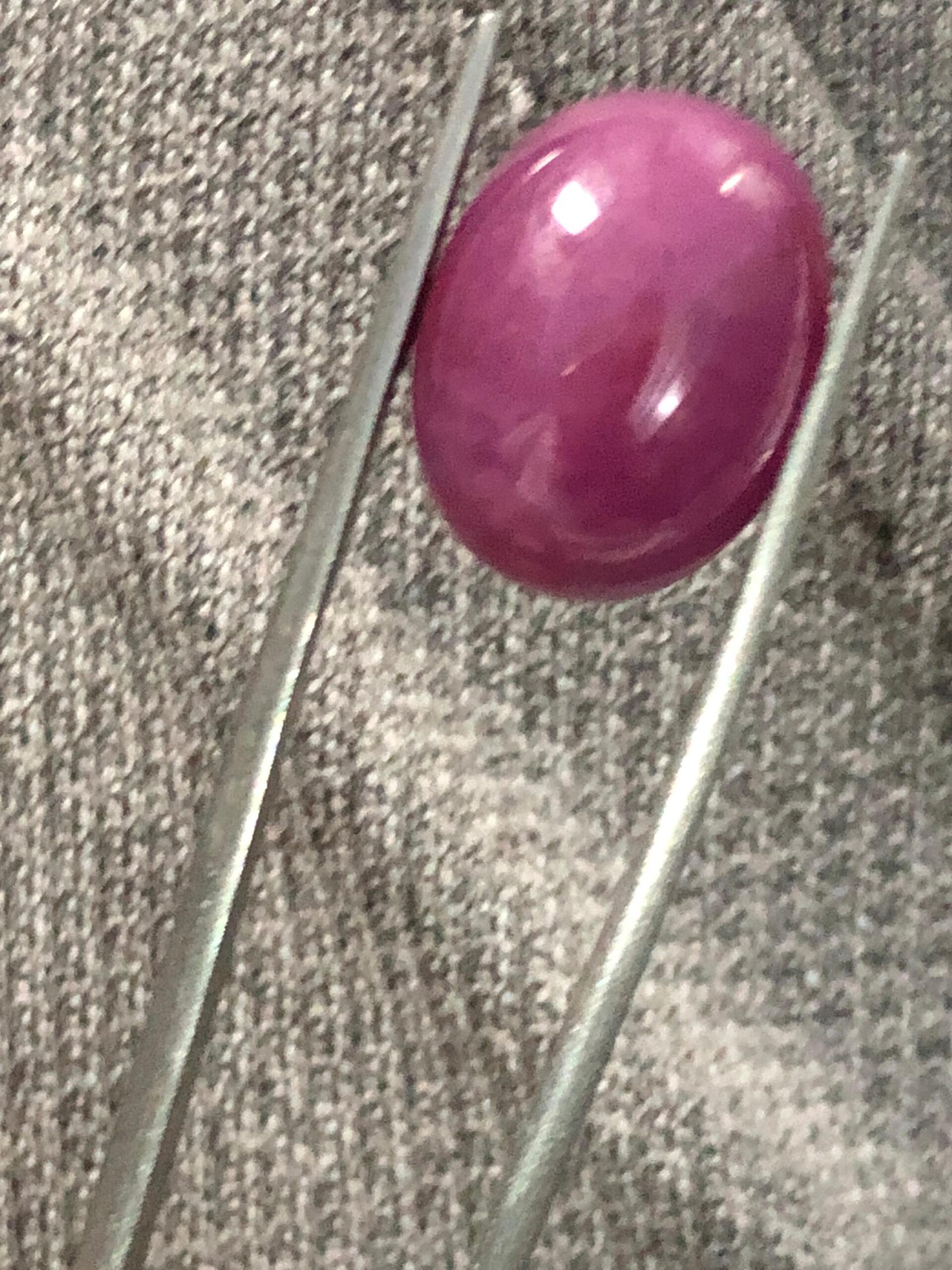 Natural Mozambique Ruby 19.435 ct — Cabochon Cut, 100% Natural - Image 2